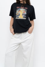 Load image into Gallery viewer, Vintage x NYC Manhattan Black Baby Tee (XS-L)