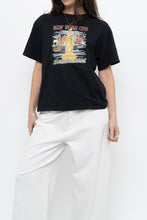 Load image into Gallery viewer, Vintage x NYC Manhattan Black Baby Tee (XS-L)