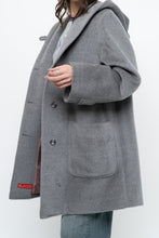 Load image into Gallery viewer, Vintage x Made in Canada x HOLT RENFREW Soft Wool Hooded Jacket (XS-M)