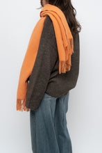 Load image into Gallery viewer, Vintage x Ultra Soft Cashmere-feel Orange Scarf