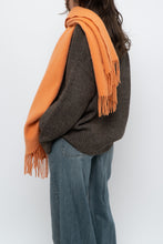 Load image into Gallery viewer, Vintage x Ultra Soft Cashmere-feel Orange Scarf