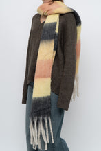 Load image into Gallery viewer, Modern x Yellow, Peach Chunky Soft Knit Scarf