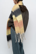 Load image into Gallery viewer, Modern x Yellow, Peach Chunky Soft Knit Scarf
