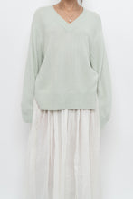 Load image into Gallery viewer, vince x pale green pure cashmere sweater (xs-m)