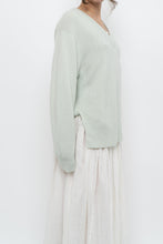 Load image into Gallery viewer, vince x pale green pure cashmere sweater (xs-m)