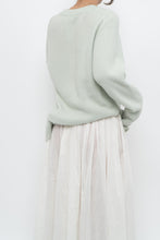 Load image into Gallery viewer, vince x pale green pure cashmere sweater (xs-m)
