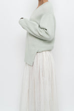 Load image into Gallery viewer, vince x pale green pure cashmere sweater (xs-m)