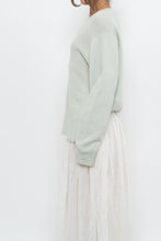 Load image into Gallery viewer, vince x pale green pure cashmere sweater (xs-m)