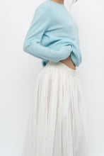 Load image into Gallery viewer, Modern x light blue pure cashmere sweater (XS-M)