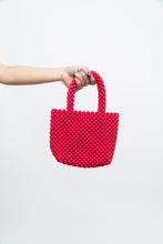 Load image into Gallery viewer, zara x pink chunky beaded purse