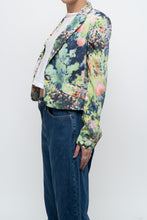 Load image into Gallery viewer, vintage x cropped patterned blazer (xs, s)