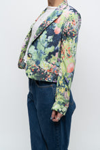 Load image into Gallery viewer, vintage x cropped patterned blazer (xs, s)