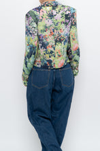 Load image into Gallery viewer, vintage x cropped patterned blazer (xs, s)