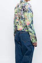 Load image into Gallery viewer, vintage x cropped patterned blazer (xs, s)