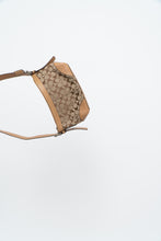 Load image into Gallery viewer, Vintage x COACH Beige Monogram Leather, Canvas Purse