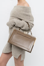 Load image into Gallery viewer, Vintage x Made in Canada x Light Brown Structured Leather Purse