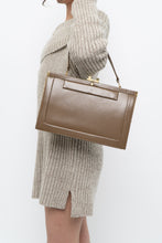 Load image into Gallery viewer, Vintage x Made in Canada x Light Brown Structured Leather Purse