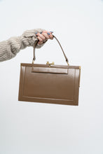 Load image into Gallery viewer, Vintage x Made in Canada x Light Brown Structured Leather Purse