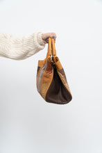 Load image into Gallery viewer, Vintage x Genuine Croc, Snakeskin Leather Patchwork Purse