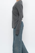 Load image into Gallery viewer, HALOGEN x Deadstock Heathered Grey Cashmere Sweater (XS-M)