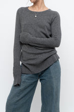 Load image into Gallery viewer, HALOGEN x Deadstock Heathered Grey Cashmere Sweater (XS-M)
