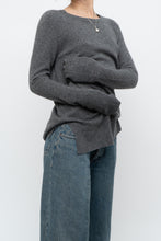 Load image into Gallery viewer, HALOGEN x Deadstock Heathered Grey Cashmere Sweater (XS-M)