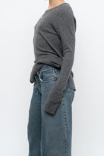Load image into Gallery viewer, HALOGEN x Deadstock Heathered Grey Cashmere Sweater (XS-M)