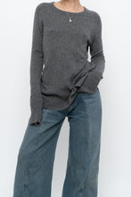 Load image into Gallery viewer, HALOGEN x Deadstock Heathered Grey Cashmere Sweater (XS-M)
