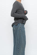 Load image into Gallery viewer, HALOGEN x Deadstock Heathered Grey Cashmere Sweater (XS-M)