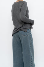 Load image into Gallery viewer, HALOGEN x Deadstock Heathered Grey Cashmere Sweater (XS-M)