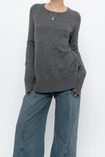 Load image into Gallery viewer, HALOGEN x Deadstock Heathered Grey Cashmere Sweater (XS-M)
