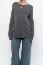 Load image into Gallery viewer, HALOGEN x Deadstock Heathered Grey Cashmere Sweater (XS-M)