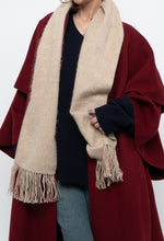 Load image into Gallery viewer, Vintage x Beige Alpaca Scarf