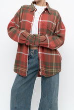 Load image into Gallery viewer, Vintage x Made in Portugal x GAP Light Red Plaid Flannel Shirt (XS-L)