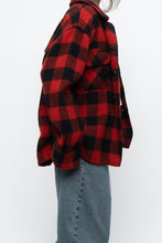 Load image into Gallery viewer, Vintage x Heavy Red Checkered Wool Jacket (XS-M)