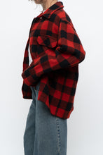 Load image into Gallery viewer, Vintage x Heavy Red Checkered Wool Jacket (XS-M)