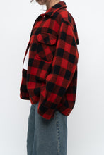 Load image into Gallery viewer, Vintage x Heavy Red Checkered Wool Jacket (XS-M)