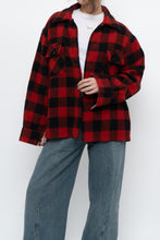 Load image into Gallery viewer, Vintage x Heavy Red Checkered Wool Jacket (XS-M)