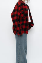 Load image into Gallery viewer, Vintage x Heavy Red Checkered Wool Jacket (XS-M)