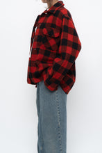 Load image into Gallery viewer, Vintage x Heavy Red Checkered Wool Jacket (XS-M)
