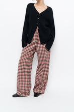Load image into Gallery viewer, FRNCH PARIS x Pink Plaid Baggy High Waist Pant (S)