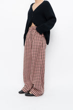 Load image into Gallery viewer, FRNCH PARIS x Pink Plaid Baggy High Waist Pant (S)
