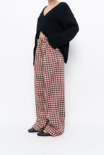 Load image into Gallery viewer, FRNCH PARIS x Pink Plaid Baggy High Waist Pant (S)