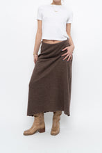 Load image into Gallery viewer, Modern x Brown Knit Maxi Skirt (XS)