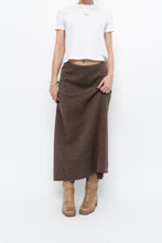 Load image into Gallery viewer, Modern x Brown Knit Maxi Skirt (XS)