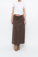 Load image into Gallery viewer, Modern x Brown Knit Maxi Skirt (XS)