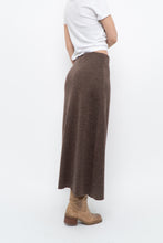 Load image into Gallery viewer, Modern x Brown Knit Maxi Skirt (XS)