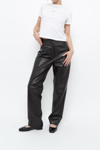 Load image into Gallery viewer, Vintage x Dark Brown Butter Leather Panelled Pant (M, L)