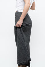 Load image into Gallery viewer, Vintage x Made in USA x RALPH LAUREN Heathered Grey Wool Maxi Skirt (XS)