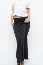 Load image into Gallery viewer, Vintage x Made in Canada x Charcoal Knit Maxi Skirt (M)